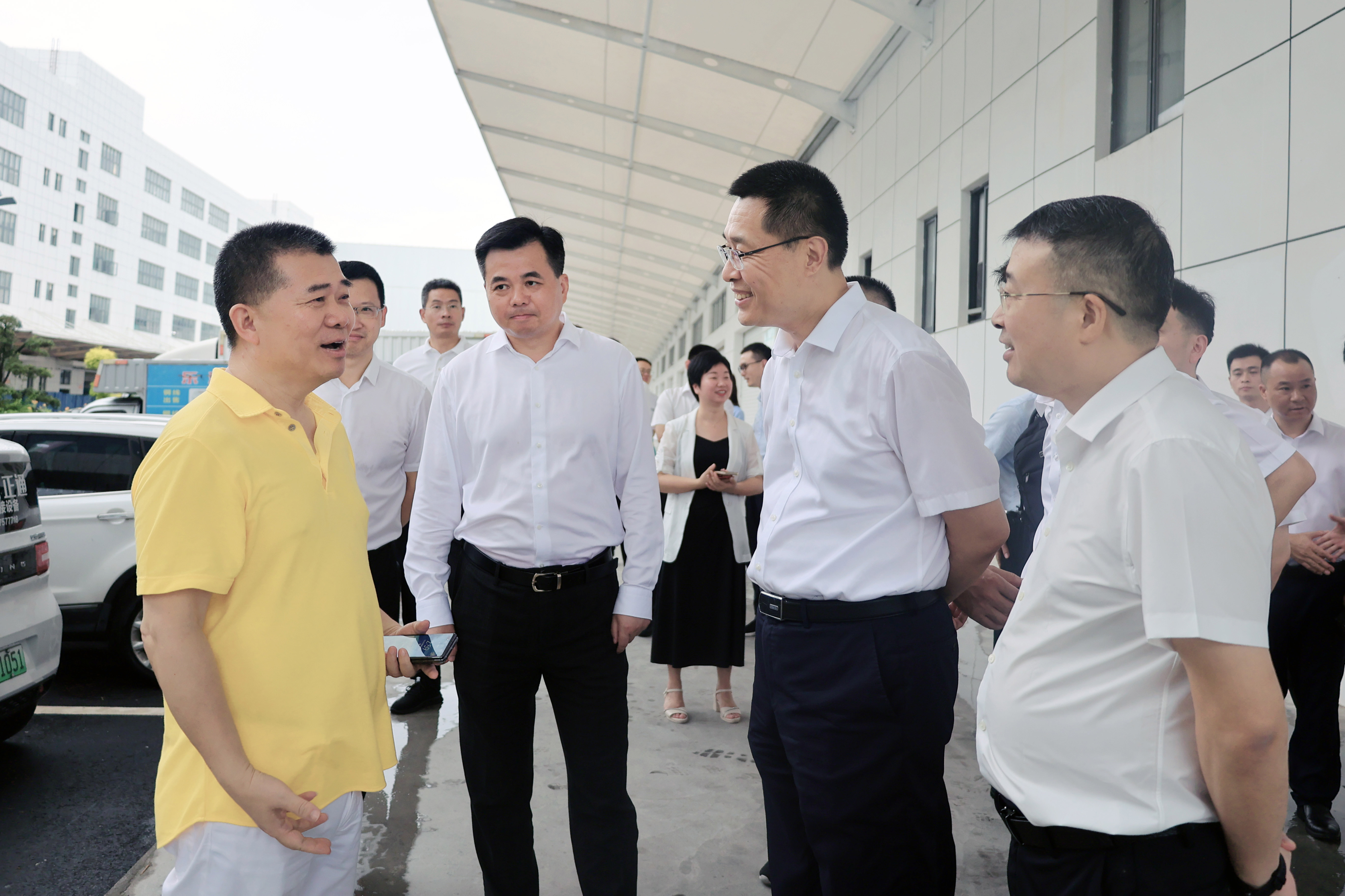 浙江省副省长卢山调研尊龙时凯