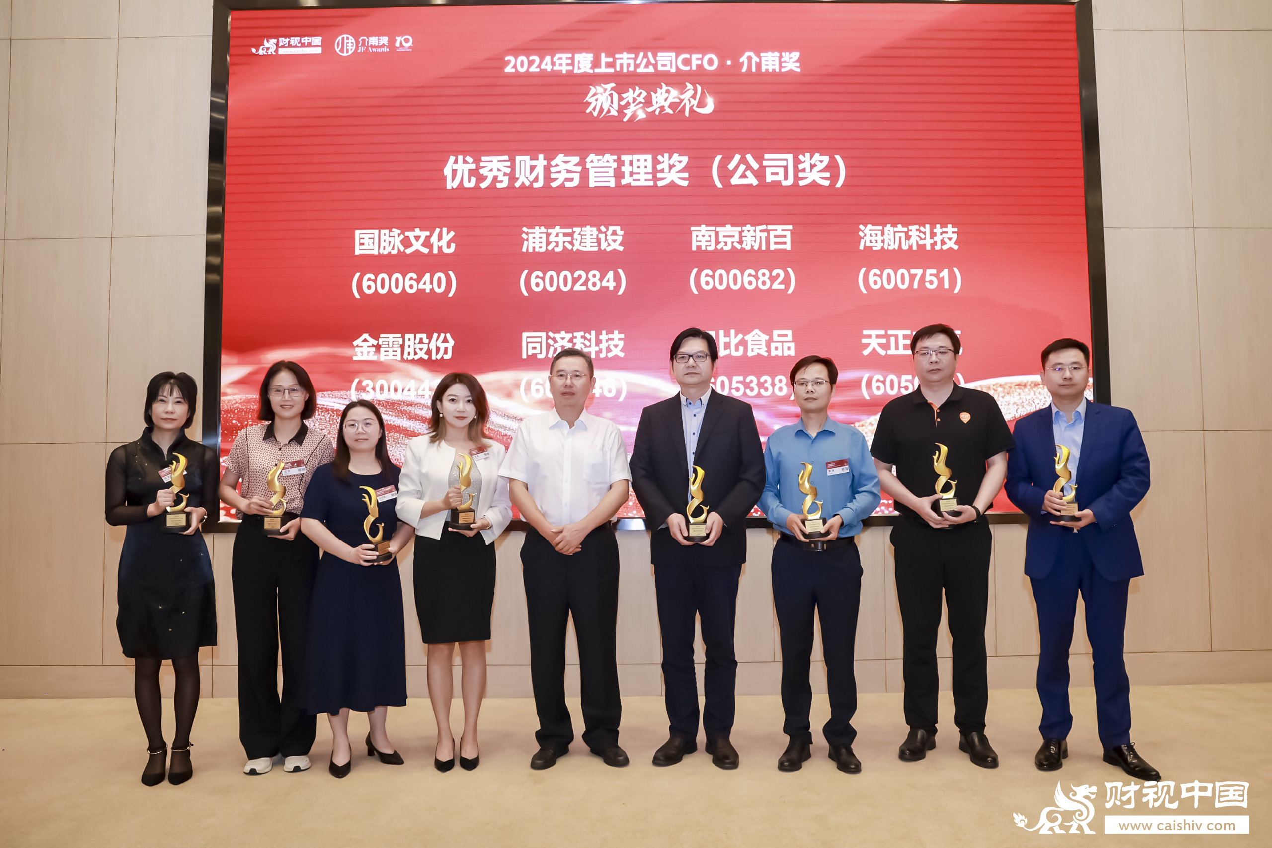 尊龙时凯荣膺上市公司优秀财务管理奖